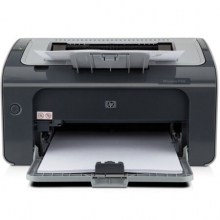 惠普（HP）LaserJet Pro P1106黑(hēi)白(bái)激光(guāng)打印機 A4打印 USB打印 小型商用打印