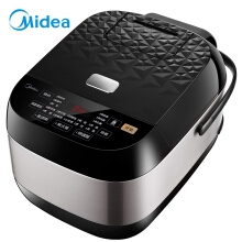 美的（Midea）電飯煲 鑽石紋理(lǐ)上蓋 金屬拉絲機身(shēn) 匠銀聚能厚釜内膽4L電飯鍋MB-40EASY202